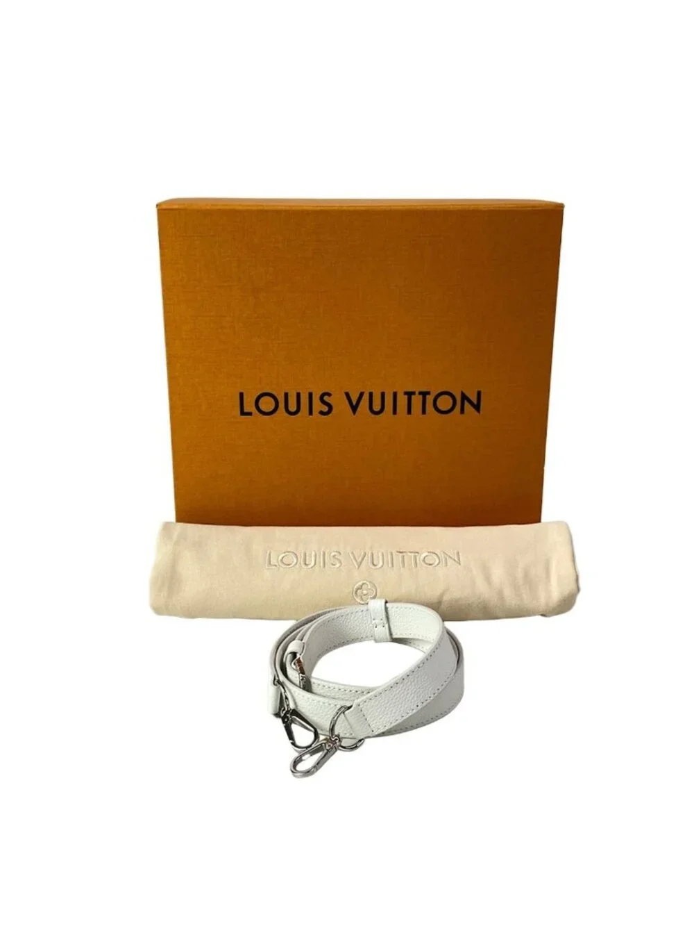 Louis Vuitton Handbag Capucines Ewmini Optic White Leather Cowhide